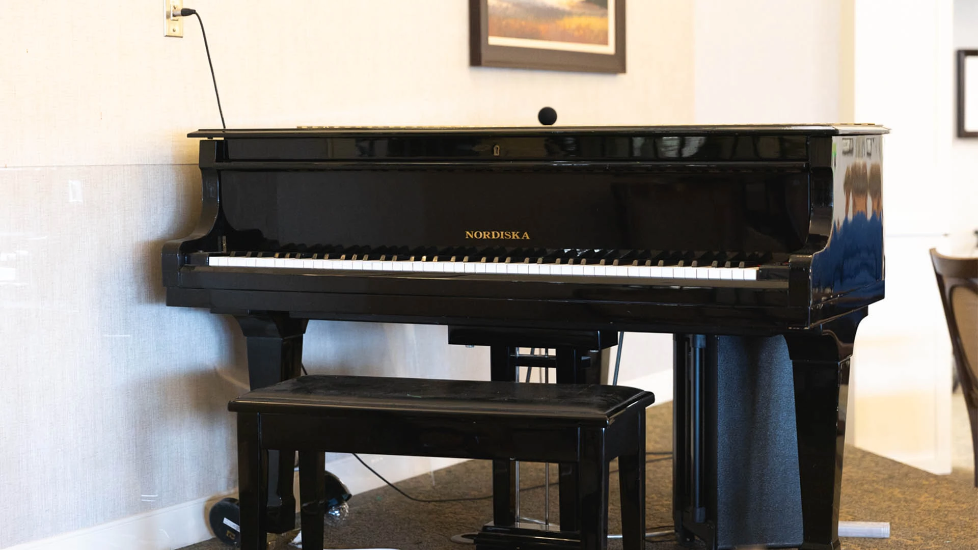 Nordiska baby grand piano